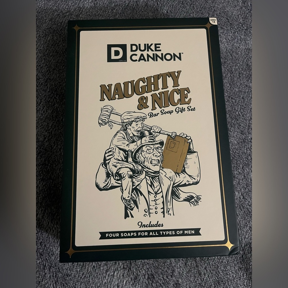 Duke Cannon Naughty & Nice Bar Soap Gift Set